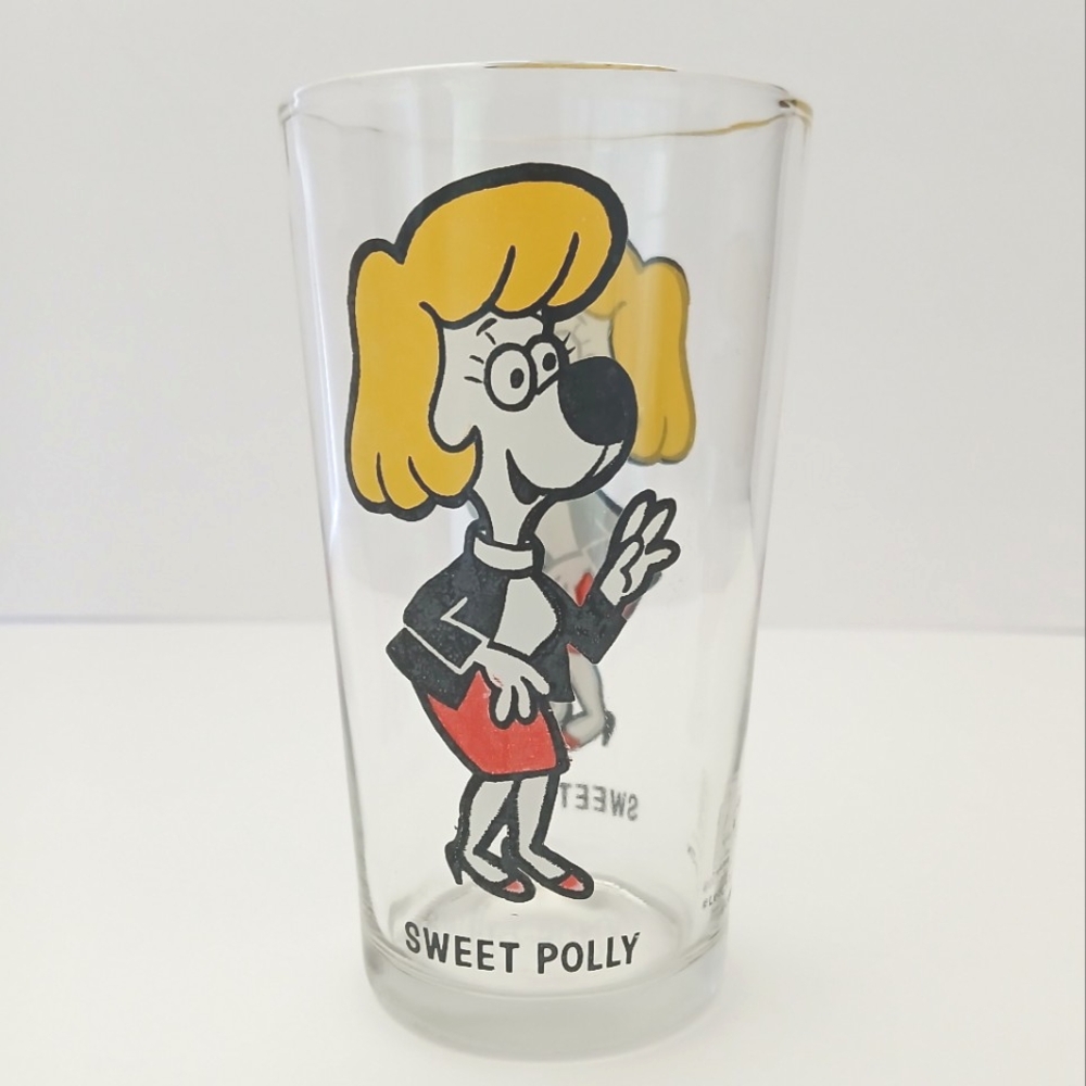 1970s Pepsi Sweet Polly glass